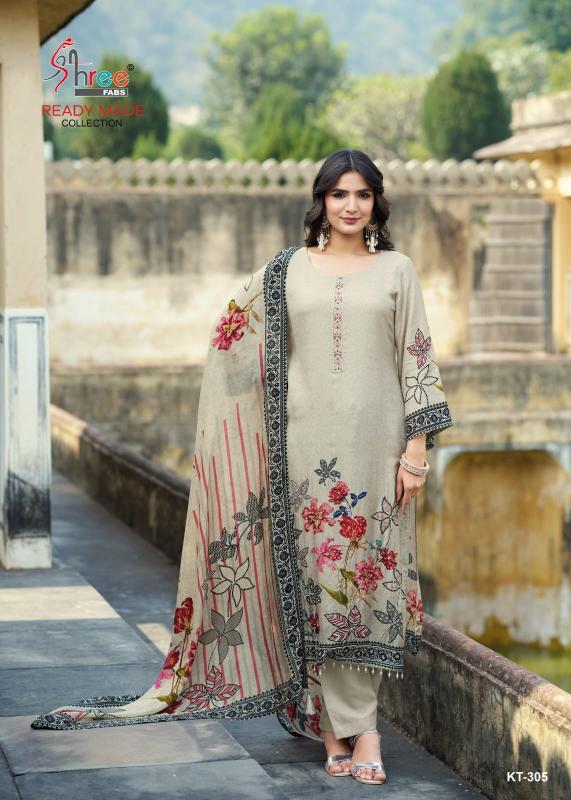 Shree fabs KT - 305 dress material wholesaler
